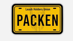 Packen Plate Decal