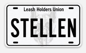Stellen Plate Decal